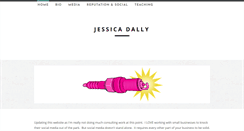 Desktop Screenshot of jessicadally.com